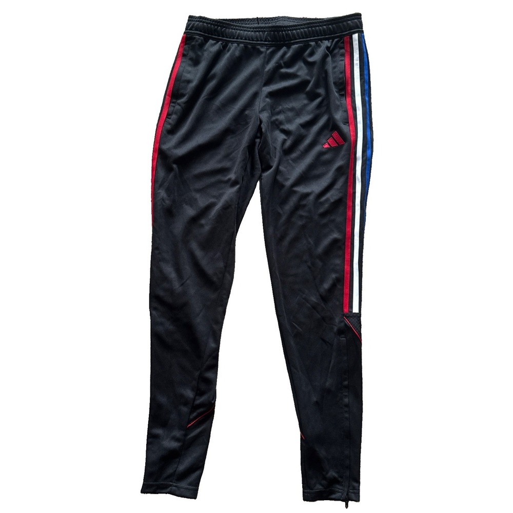 Adidas Women's Tiro 23 Pants Black / Team Power Red   Size Small HR7117